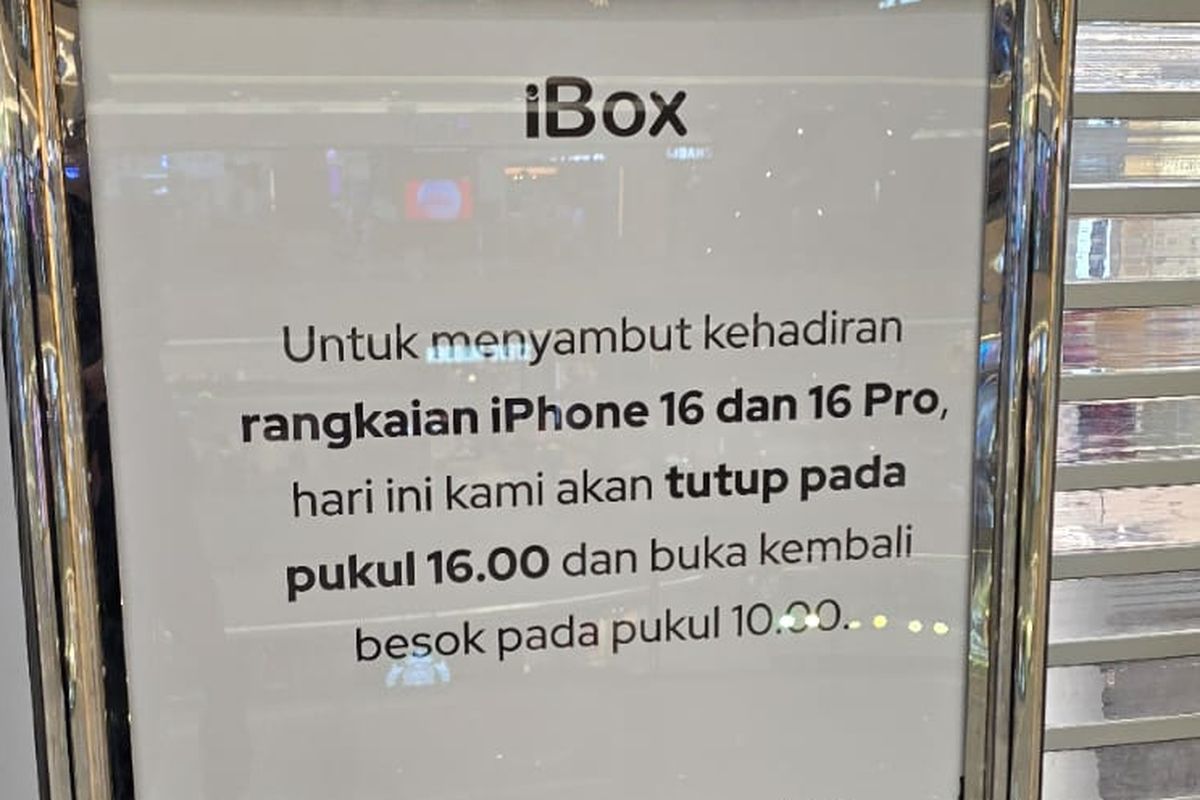 Apple Authorized Reseller, iBox, iPhone 16, Harga iPhone 16, iPhone 16 Plus, iPhone 16 Pro, iPhone 16 Pro Max, Harga iPhone 16 Plus, Harga iPhone 16 Pro, Harga iPhone 16 Pro Max, ibox, harga iPhone 16 Pro, harga iPhone 16 Pro Max, iPhone 16 Resmi Dijual di Indonesia Besok, Gerai iBox Tutup Cepat Hari Ini