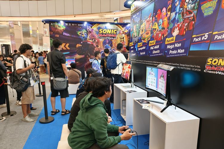 Festival, game, Sega, Atlus, Festival Sega Atlus di Jakarta Penuh, Pengunjung Coba Game yang Belum Rilis