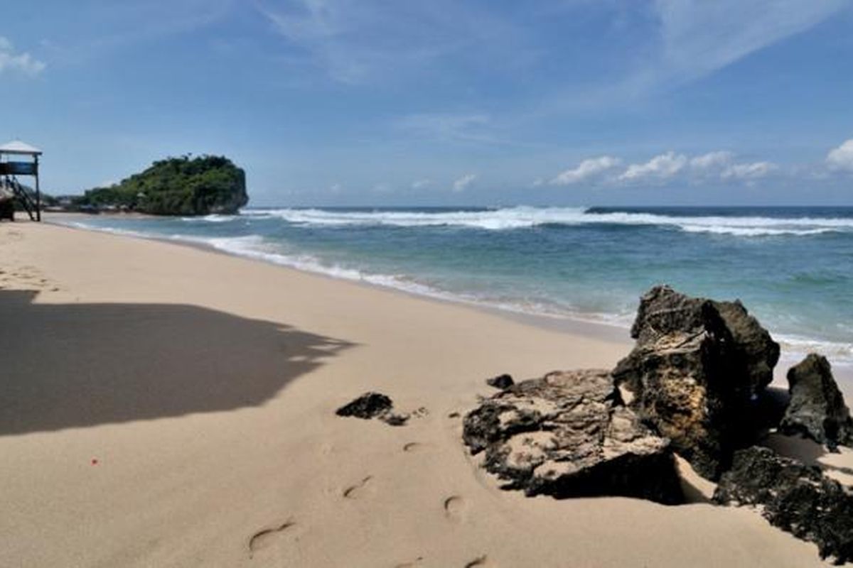 pantai Jogja, pantai jogja, pantai yogyakarta, pantai baru di jogja, pantai jogja 2025, 8 Pantai di Yogyakarta Berpasir Hitam hingga Putih, Cocok Dikunjungi Saat Libur Lebaran 2025, 1. Pantai Gesing, 2. Pantai Prangtritis, 3. Pantai Depok, 4. Pantai Goa Cemara, 5. Pantai Glagah, 6. Pantai Nguluran, 7. Pantai Sadranan, 8. Pantai Indrayanti