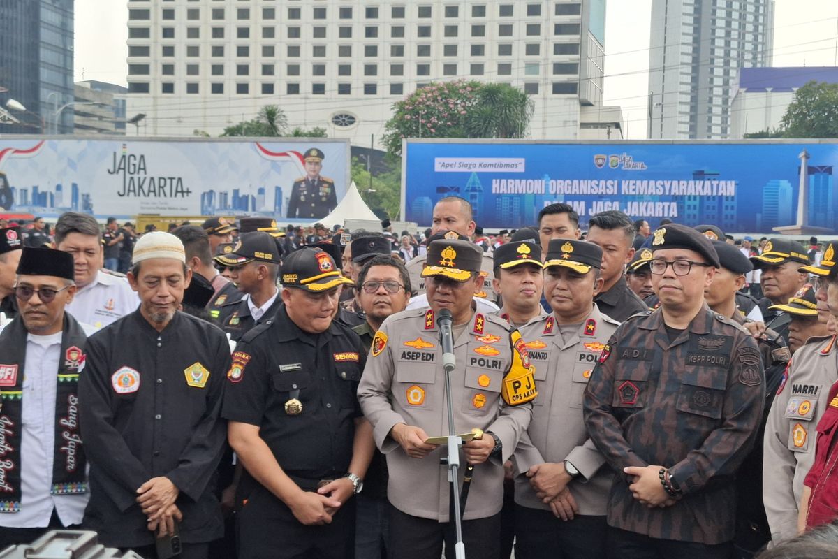 Kapolda Metro Jaya, kamtibmas, pedagang kopi keliling, GRIB Jaya, Asep Edi Suheri, Jaga Jakarta, ormas jaga jakarta, Usai Gandeng Pedagang Kopi, Kini 18 Ormas Diminta Kapolda Metro Jaya Ikut Bantu Jaga Jakarta