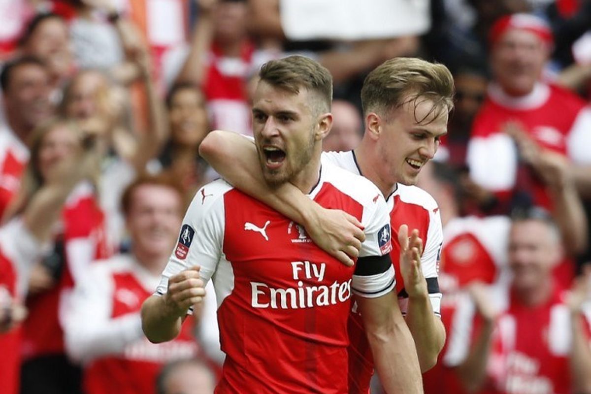 Aaron Ramsey, Manchester City, Arsenal, Man City vs Arsenal, Liga Inggris, Man City Vs Arsenal, Keyakinan Aaron Ramsey soal Peluang The Gunners Juara