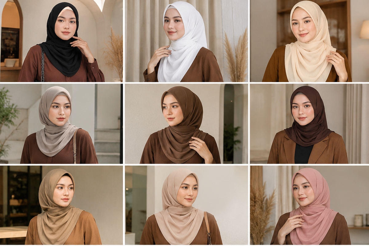 baju coklat cocok dengan jilbab warna apa, warna jilbab yang cocok dengan baju coklat, Baju Coklat Cocok dengan Jilbab Warna Apa? Ini 15 Inspirasinya, Baju Coklat Cocok dengan Jilbab Warna Apa?, Warna Jilbab Netral yang Cocok dengan Baju Coklat, Warna Jilbab Senada yang Cocok dengan Baju Coklat, Warna Jilbab Soft yang Cocok dengan Baju Coklat, Warna Jilbab Bold yang Cocok dengan Baju Coklat, Tips Mix and Match Baju Coklat dengan Jilbab, Rekomendasi Warna Jilbab untuk Baju Coklat Berdasarkan Warna Kulit, Kesalahan yang Harus Dihindari Saat Memadukan Baju Coklat dan Jilbab, FAQ Seputar Baju Coklat Cocok dengan Jilbab Warna Apa, Kesimpulan
