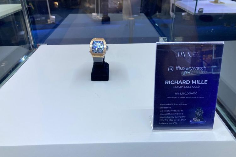 arloji mewah, Jakarta Watch Exchange, JWX 2026, jam tangan mewah, Richard Mille, Siapa Peminat Jam Tangan Ratusan Juta Rupiah?
