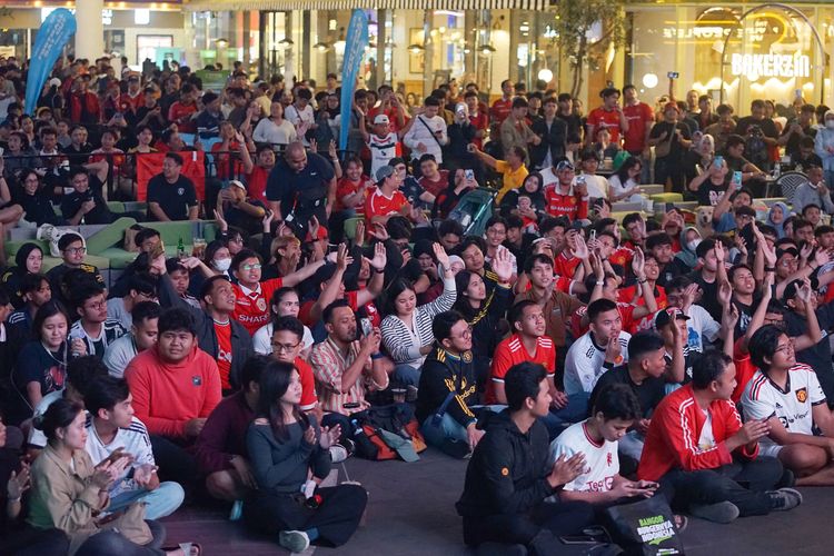 Manchester United, Man United vs Man City, Nonton Bareng Sepak Bola Football Day Out, Man United Tumbangkan Man City, Atmosfer Nonton Bareng Sepak Bola Football Day Out Luar Biasa