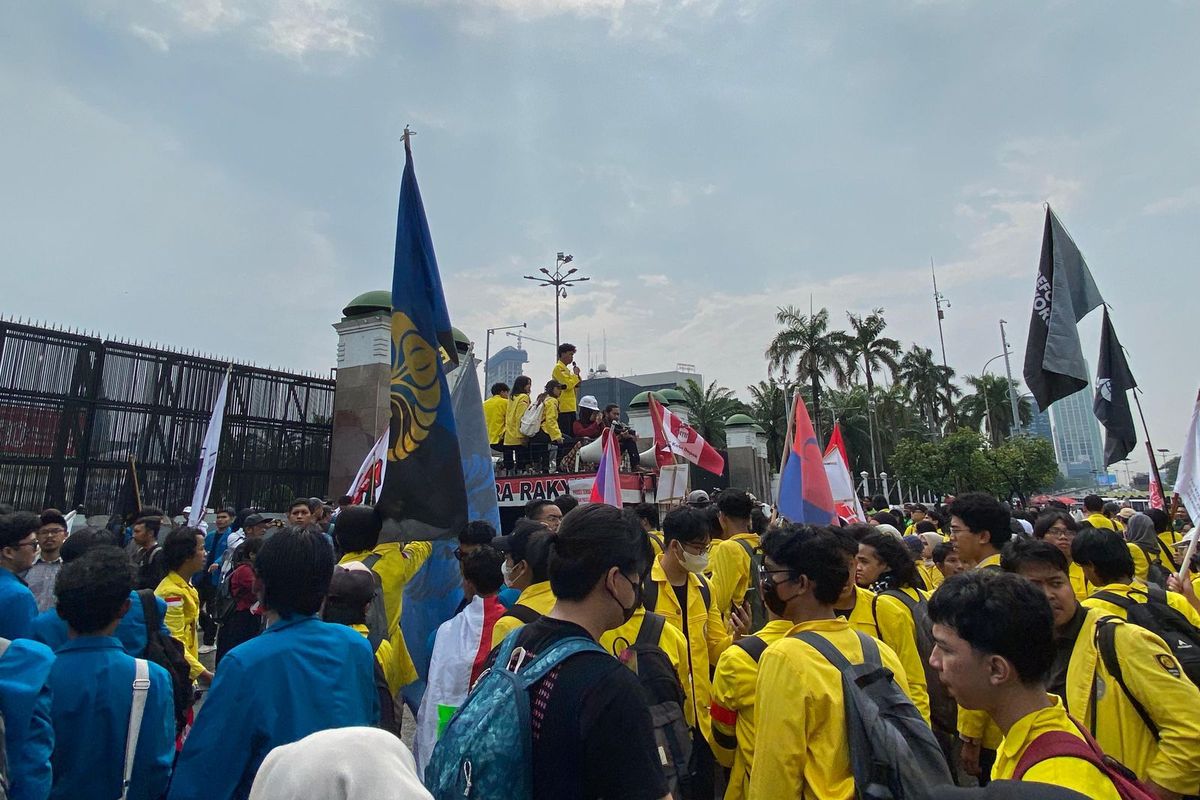 jalur alternatif, Tiga Titik Demo di Jakarta Hari Ini, Simak Jalur Alternatifnya