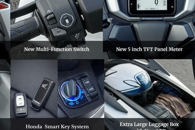 Skutik, Honda, Honda Forza 250, Vespa, Vespa GTS Super Tech 250, skutik premium, Adu Skutik Rp 97 Jutaan, Vespa GTS Super Tech 250 Vs Honda Forza 250