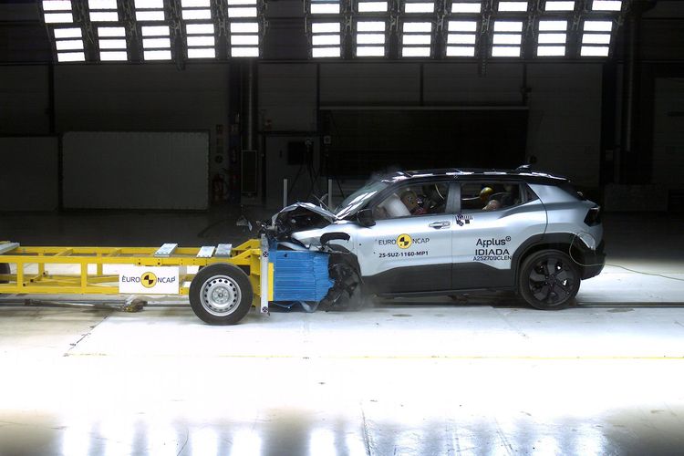 tes tabrak, mobil listrik, Euro NCAP, Suzuki, SUV listrik, e vitara, Suzuki e Vitara Tes Tabrak Euro NCAP, Hasil Cukup Memuaskan