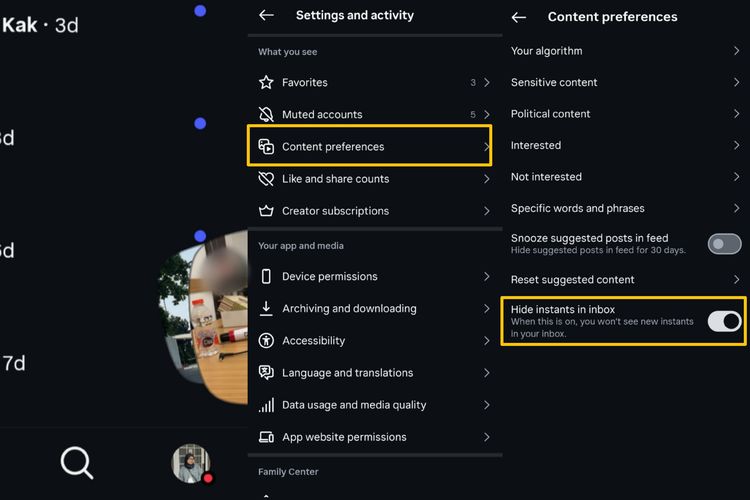 Instagram, BeReal, DM IG, Cara Matikan Fitur Instants Instagram biar Tak Was-was Saat Buka DM, Cara matikan fitur Instants IG, Cara pakai fitur Instants, Cara hapus foto Instants, Cara menambah emoji dan balasan