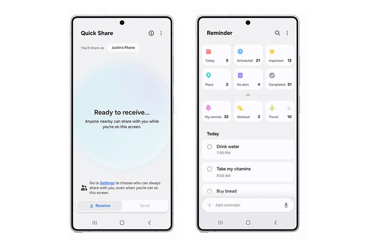 Samsung, One UI, Galaxy Z Fold 7, Galaxy Z Flip 7, Galaxy Z Flip 7 FE, One UI 8, Android 16, One UI 7, Fitur baru, Galaxy AI, Now bar, Now brief, Auracast, Quick Share, fitur baru, Now Bar, one UI 7, OneUI 8, Now Brief, auracast, Samsung Pastikan One UI 8 Android 16 Debut di HP Lipat Galaxy Z Series Terbaru