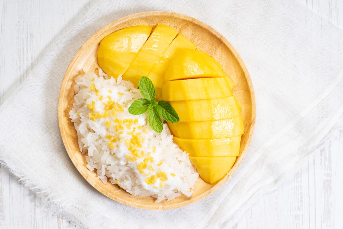 Thailand, mango sticky rice, thailand, Kuliner Thailand, Mango Sticky Rice, Kuliner Musim Panas yang Paling Dicintai di Thailand