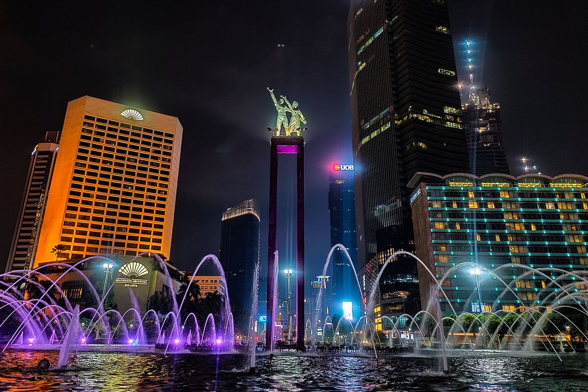 lalu lintas, Awas Macet, Ada Jakarta Light Festival di Bundaran HI Sore Ini