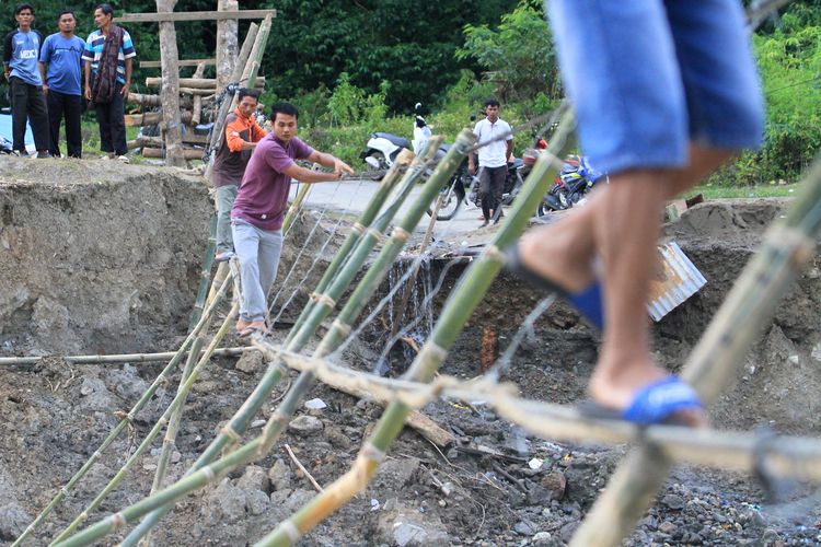Aceh, Sumatera, korban banjir di Aceh, BERITA FOTO: Dampak Banjir Sumatera dan Potret Kerusakannya