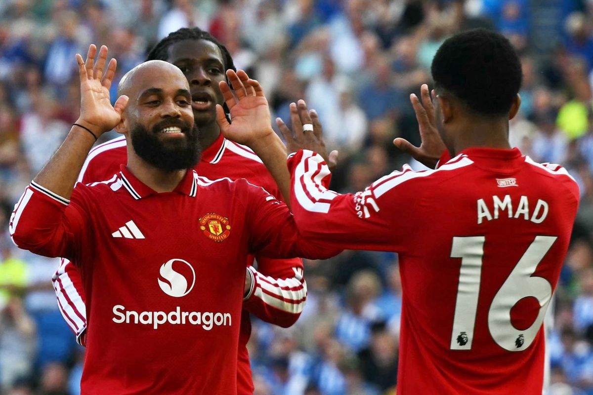 Premier League, Brighton and Hove Albion, Manchester United, Bruno Fernandes, Hasil Brighton Vs Man United 0-3: Rekor Assist Bruno Fernandes Iringi Kemenangan Setan Merah