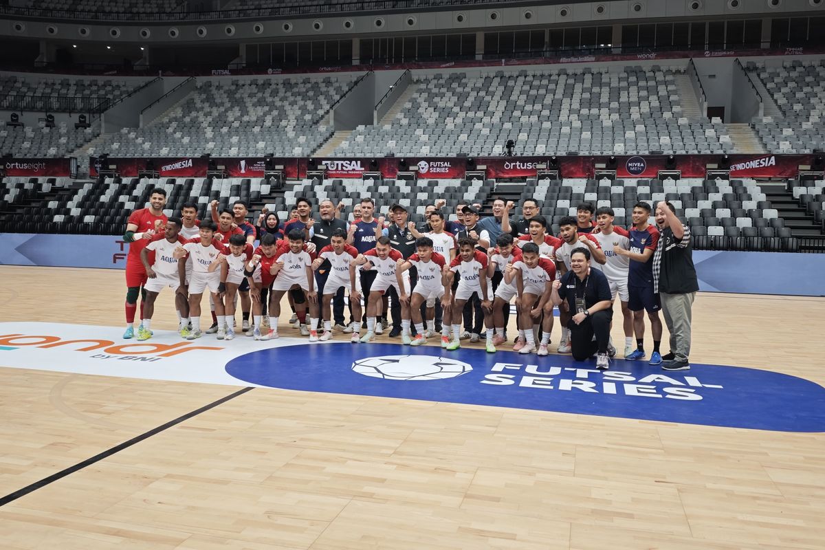 timnas futsal Indonesia, CdM SEA Games, NOC Indonesia, federasi futsal indonesia, Chef de Mission Indonesia, Tinjau Timnas Futsal Indonesia, CdM SEA Games 2025 Harap Samai Prestasi di Piala AFF 2024