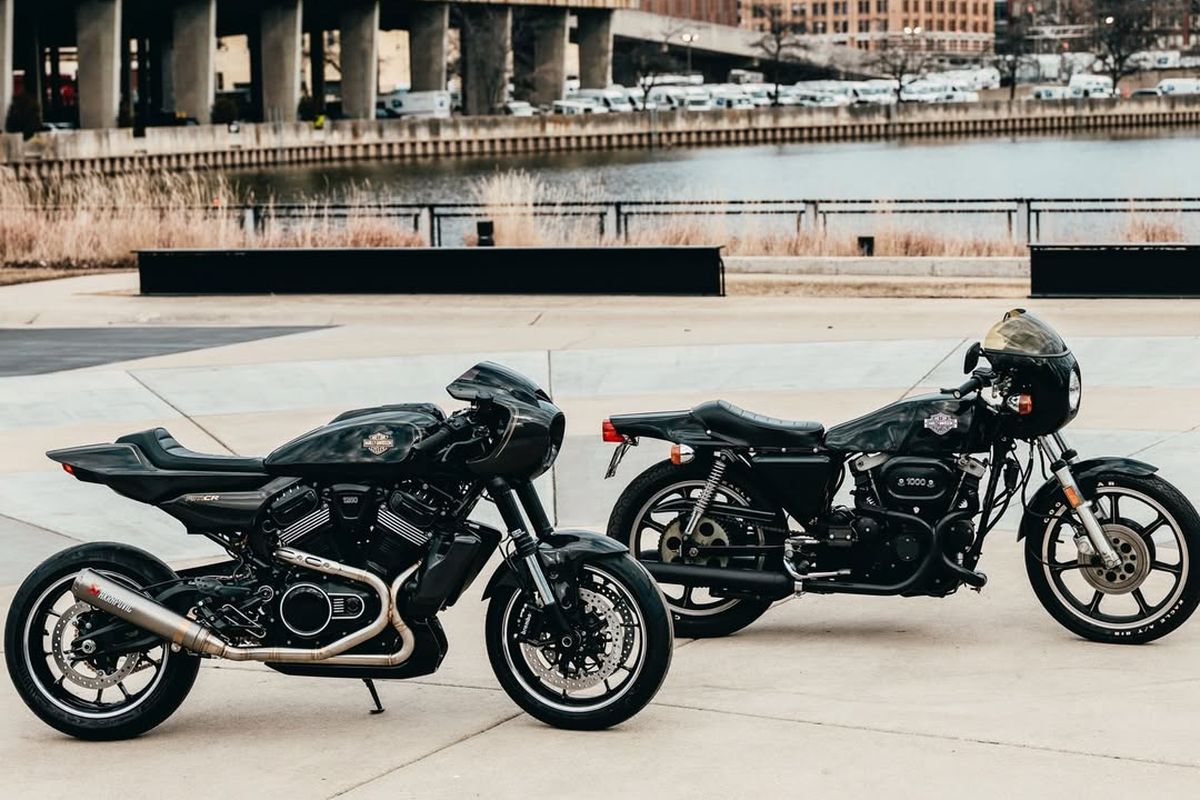 cafe racer, Harley-Davidson, motor konsep, Harley-Davidson RMCR Concept: Saat Motor Amerika Bikin Cafe Racer