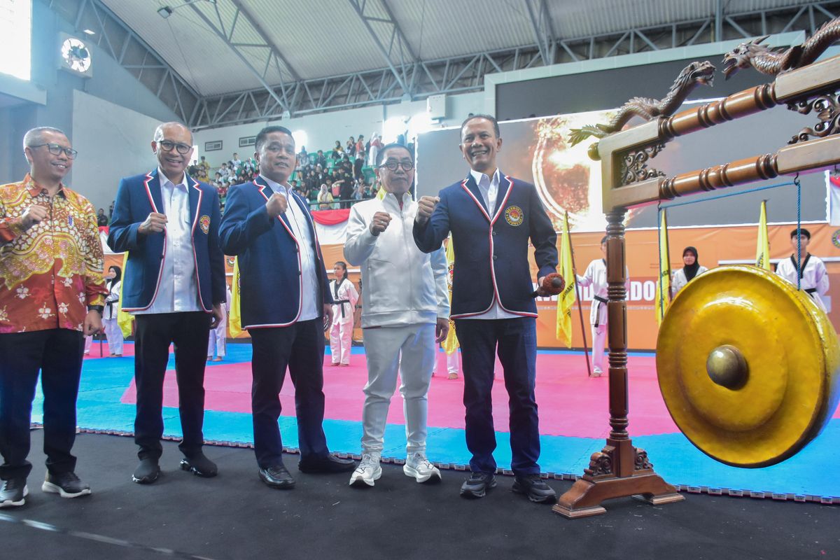 PBTI, Richard Tampubolon, Taekwondo, Ketum PBTI Tekankan Sportivitas di Kejurnas Taekwondo 2026