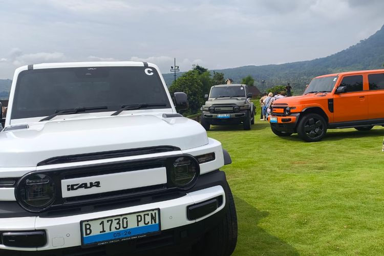 SUV listrik, iCar, iCar V23, iCar Indonesia, iCar V23: Sensasi Offroad dalam Balutan SUV Listrik Retro Modern