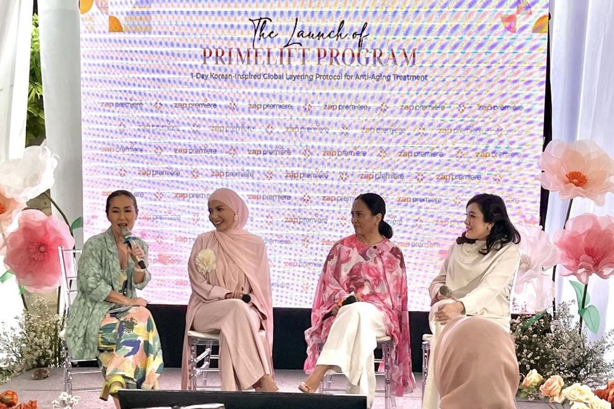 Meisya Siregar, Sarah Sechan, Primelift Program by ZAP Premiere, perawatan anti aging, Primelift program by zap premiere, Pertahankan Wajah Asli, Meisya Siregar dan Sarah Sechan Andalkan Perawatan Non Invasif untuk Anti-aging