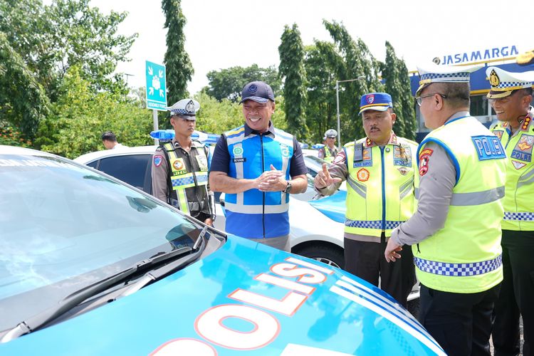 Jasa Marga, mudik Lebaran, Jasa Marga Tambah Mobil PJR untuk Pengamanan Mudik Lebaran
