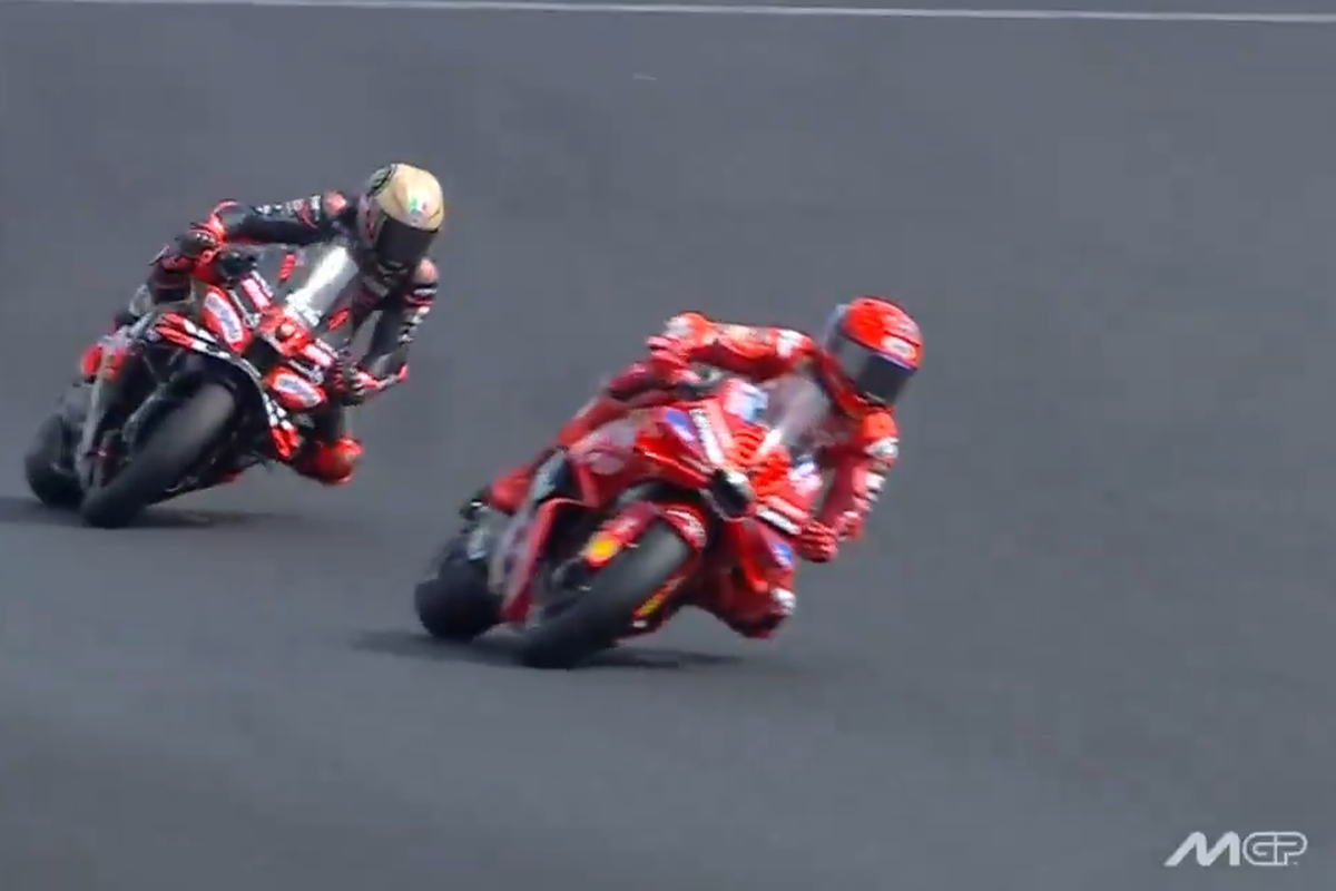 MotoGP, MotoGP 2025, hasil motogp 2025, MotoGP San Marino 2025, Hasil MotoGP San Marino 2025: Terkam Bezzecchi, Marc Marquez Menang
