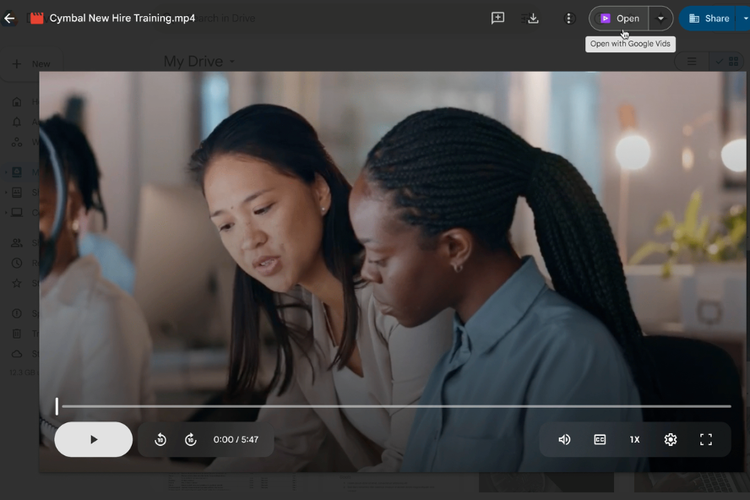 Google, video, google drive, edit, Google Vids, Google Drive Kini Juga Bisa Edit Video