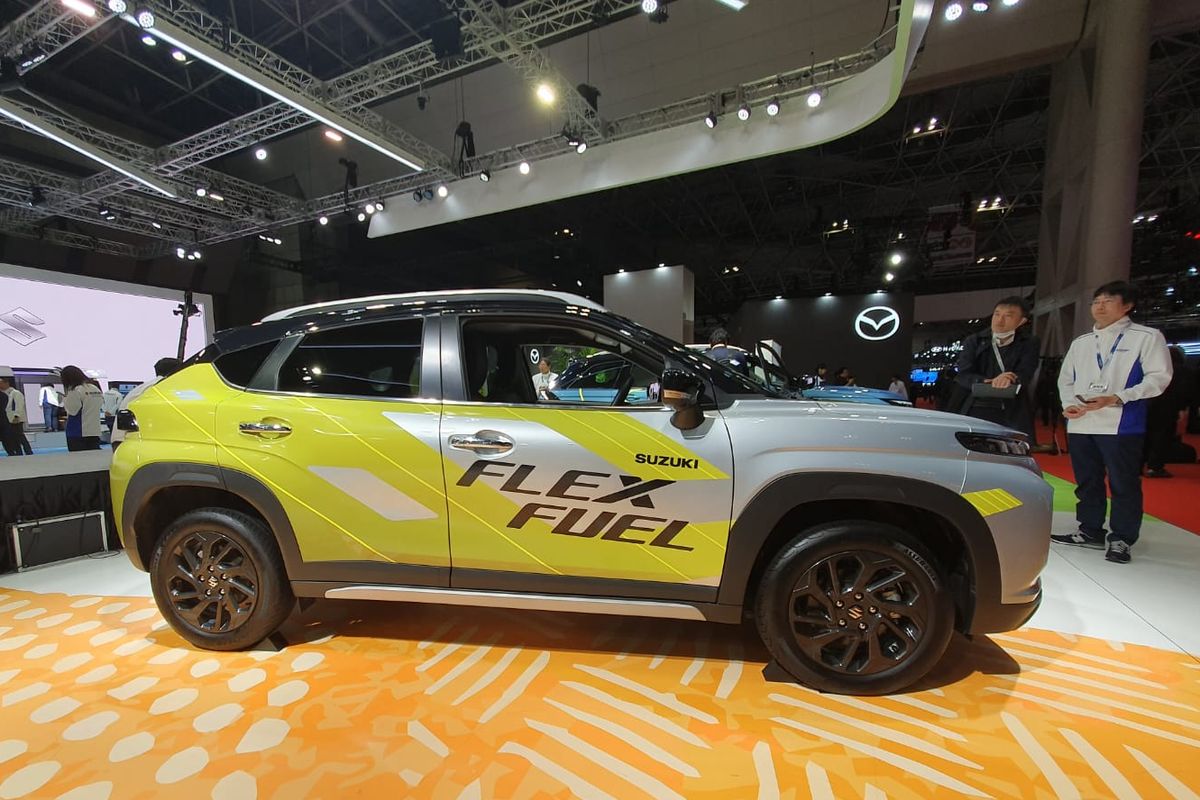 Flex Fuel, etanol, Fronx, Suzuki, E100, Suzuki Indomobil Sales, Berapa Persen Etanol yang Bisa Diminum Suzuki Fronx?