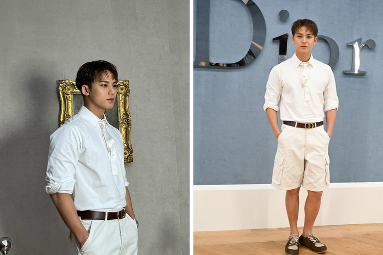 Dior, Rihanna, Robert Pattinson, Pharell, Daniel Craig, Sabrina Carpenter, Mingyu Seventeen, Jonathan Anderson, Apo Nattawin, jonathan anderson dior, pharell, mingyu dior, mile phakphum, Gaya 8 Artis di Dior Men Paris Fashion Week, Robert Pattinson hingga Mingyu, 1. Rihanna, 2. Pharell Williams, 3. Mingyu, 4. Daniel Craig, 5. Mile Phakphum, 6. Robert Pattinson, 7. Sabrina Carpenter, 8. Apo Nattawin