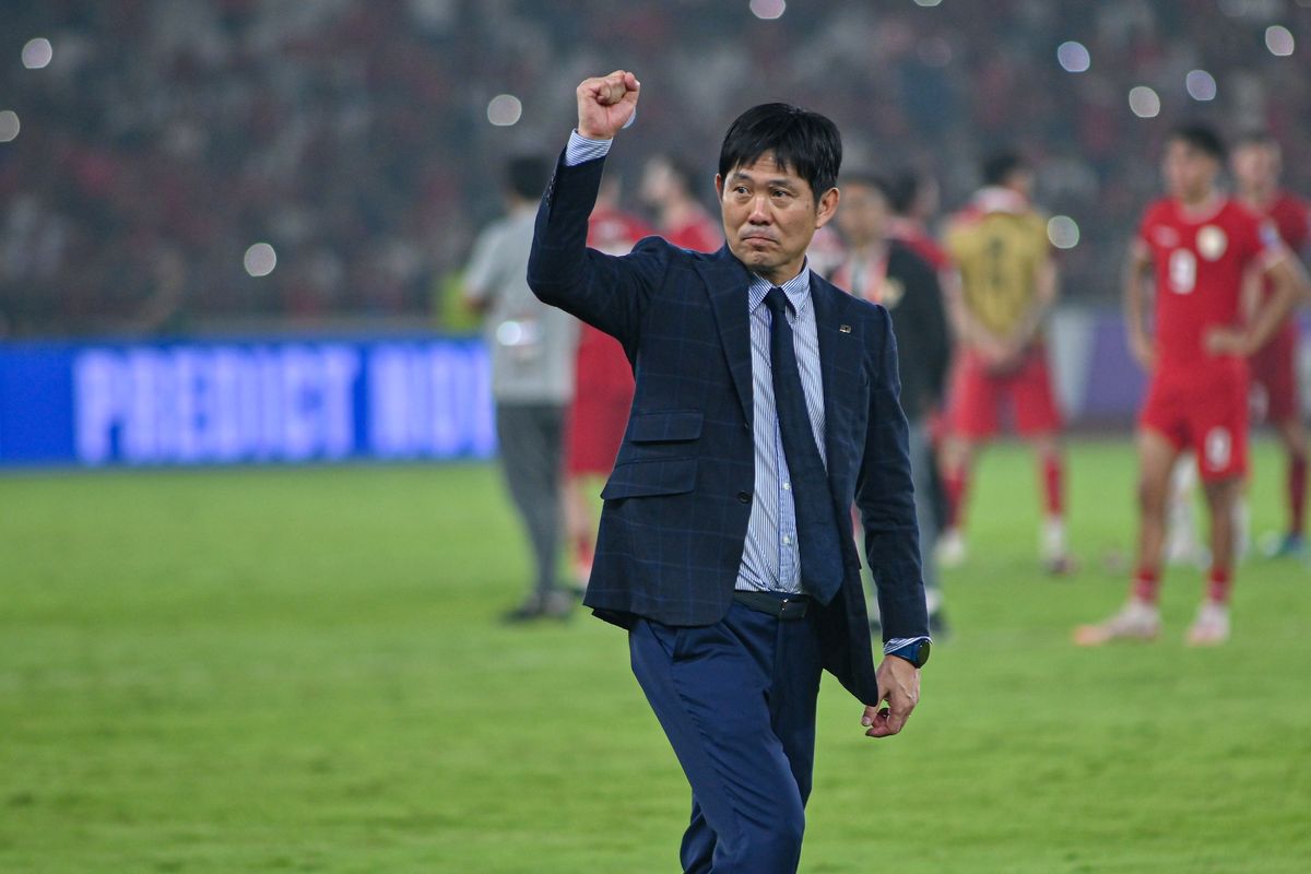 Hajime Moriyasu, Timnas Indonesia, Kualifikasi Piala Dunia 2026 zona Asia, Jepang vs Indonesia, Kualifikasi Piala Dunia 2026 Zona Asia, Jelang Jepang Vs Indonesia, Moriyasu Puji Skuad Garuda yang Solid