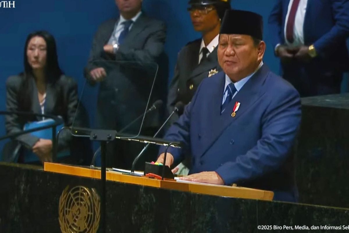 Prabowo, swasembada beras, presiden prabowo subianto, pidato Prabowo di PBB, cadangan beras 4 juta ton, Di Sidang PBB, Prabowo Pamer Indonesia Punya Cadangan Beras 4 Juta Ton, Siap Ekspor ke Palestina