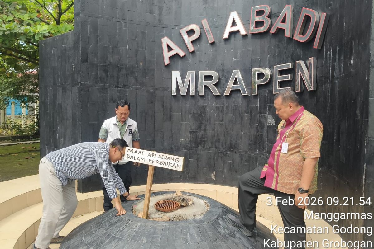 Api Abadi Mrapen, Api Abadi Mrapen Padam, tapi Dipastikan Menyala Lagi Sepekan Mendatang
