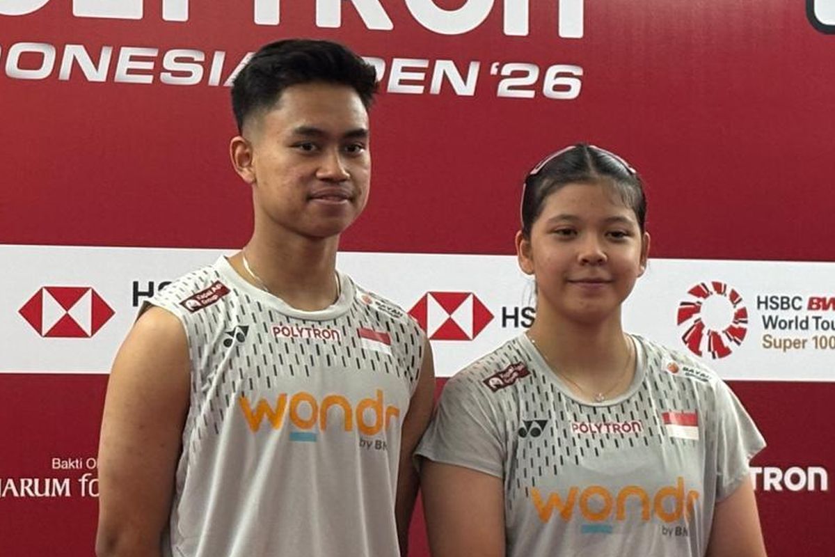 Indonesia Open 2026, Polytron Indonesia Open 2026, Jafar/Felisha Puas Bisa Revans ke Wakil Korsel, Jadi Tambahan Motivasi
