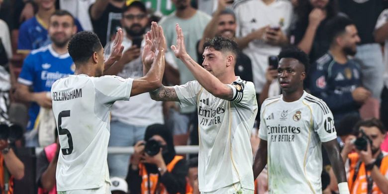 Piala Super Spanyol, Barcelona, Real Madrid, Barcelona vs Real Madrid, Hansi Flick, Xabi Alonso, Prediksi Susunan Pemain Barcelona Vs Real Madrid di Final Piala Super Spanyol 2026
