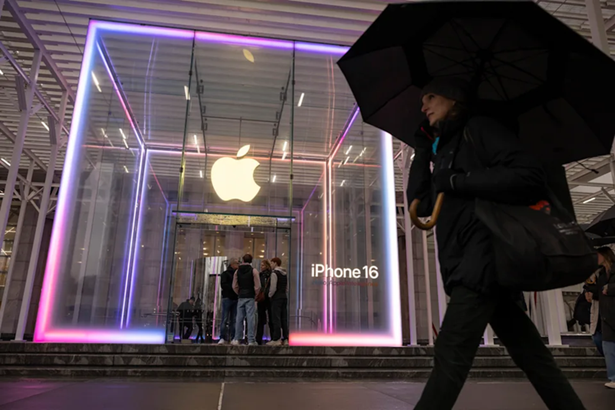 Donald Trump, Apple, Apple Store, apple, apple store, imigrasi AS, Apple Store Los Angeles Dijarah di Tengah Aksi Protes Kebijakan Trump