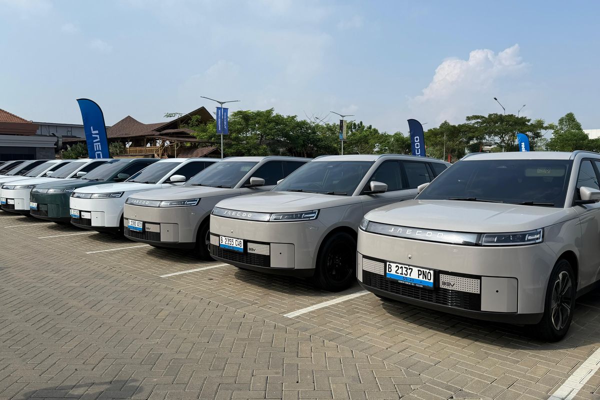 mobil listrik, Jaecoo, Jaecoo J5 EV Laris Manis, Pengiriman ke Konsumen Tembus 16.000 Unit