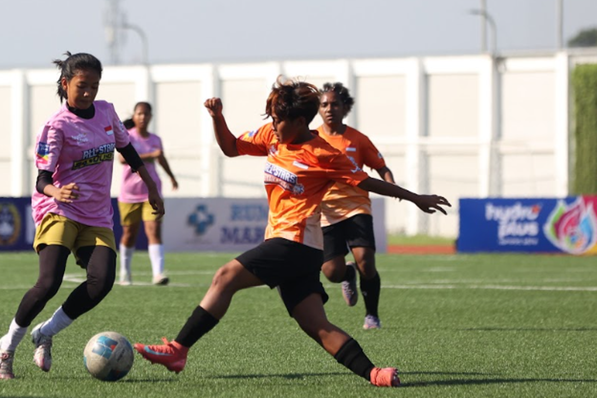 Bakti Olahraga Djarum Foundation, piala pertiwi u14 dan u16, Piala Pertiwi U14 dan U16 2025 All Stars, HYDROPLUS Piala Pertiwi U14 dan U16 2025 All Stars, Piala Pertiwi U14 & U16 2025 All Stars, Tangerang Bertemu Jakarta di Perempat Final