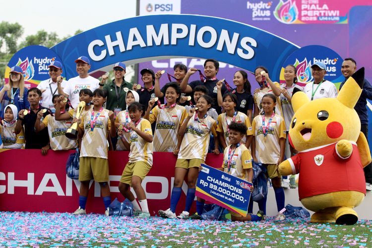 sepak bola putri, konsisten, Piala Pertiwi, Piala Pertiwi 2025, Sepak Bola Putri, Komitmen Djarum Foundation Majukan Sepak Bola Putri dari Talenta Pelosok Indonesia