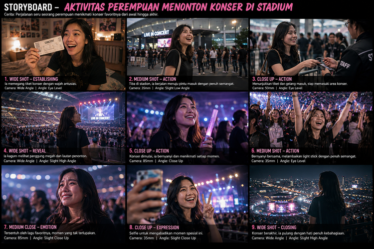 Google, Gemini, Gemini Omni, konser, Saya Coba Gemini Omni, Bikin Video, Ternyata harus langganan dulu, Kurang dari 2 menit langsung jadi video, Paham vibe anak konser, Saya coba revisi, AI masih ingat, Ada batas penggunaan
