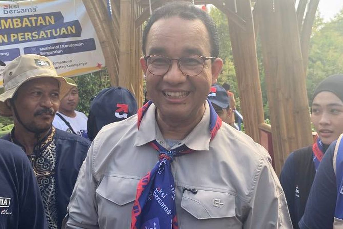 Jembatan Titian Persatuan, Respons Anies Usai Didoakan Jadi Presiden Saat Resmikan Jembatan Gantung di Karanganyar