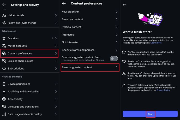TikTok, Instagram, algoritma, gosip, For You Page, drachin, FYP TikTok, reset algoritma, FYP Dipenuhi Dracin dan Gosip Artis? Ini Cara Reset Algoritma TikTok dan Instagram