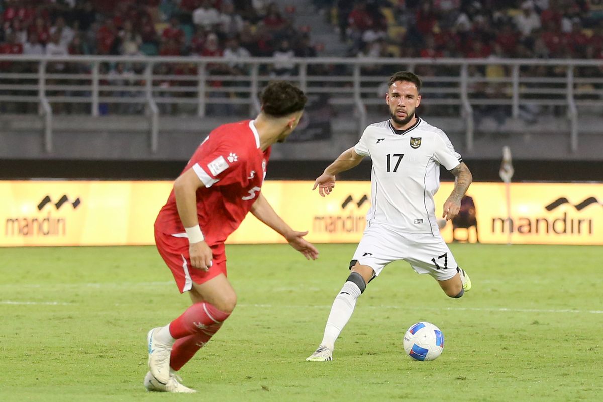 hasil Indonesia vs Lebanon, indonesia vs lebanon, FIFA Matchday, lebanon, calvin verdonk, Thom Haye, Timnas Indonesia, Hasil Timnas Indonesia vs Lebanon, Calvin Verdonk Disulap Kluivert Jadi Gelandang, Thom Haye Menepi ke Bangku Cadangan
