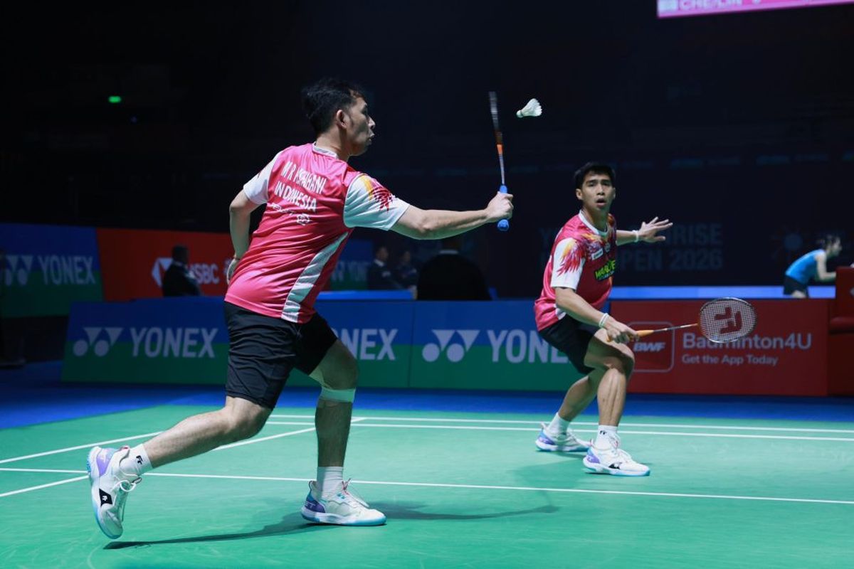 Sabar Karyaman Gutama/Moh Reza Pahlevi Isfahani, India Open, Jonatan Christie, Putri Kusuma Wardani, Jepang, Takuro Hogi, Yogi Kobayashi, India Open 2026, Rekap Hasil India Open 2026: Sabar/Reza Gagal Ikuti Jejak Jojo dan Putri KW