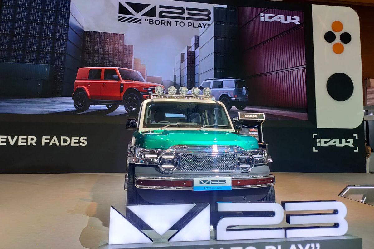iCAR, IIMS 2026, iCar V23 Pro, Kenalan dengan iCar V23 Pro Varian Cyberspace dan Retro