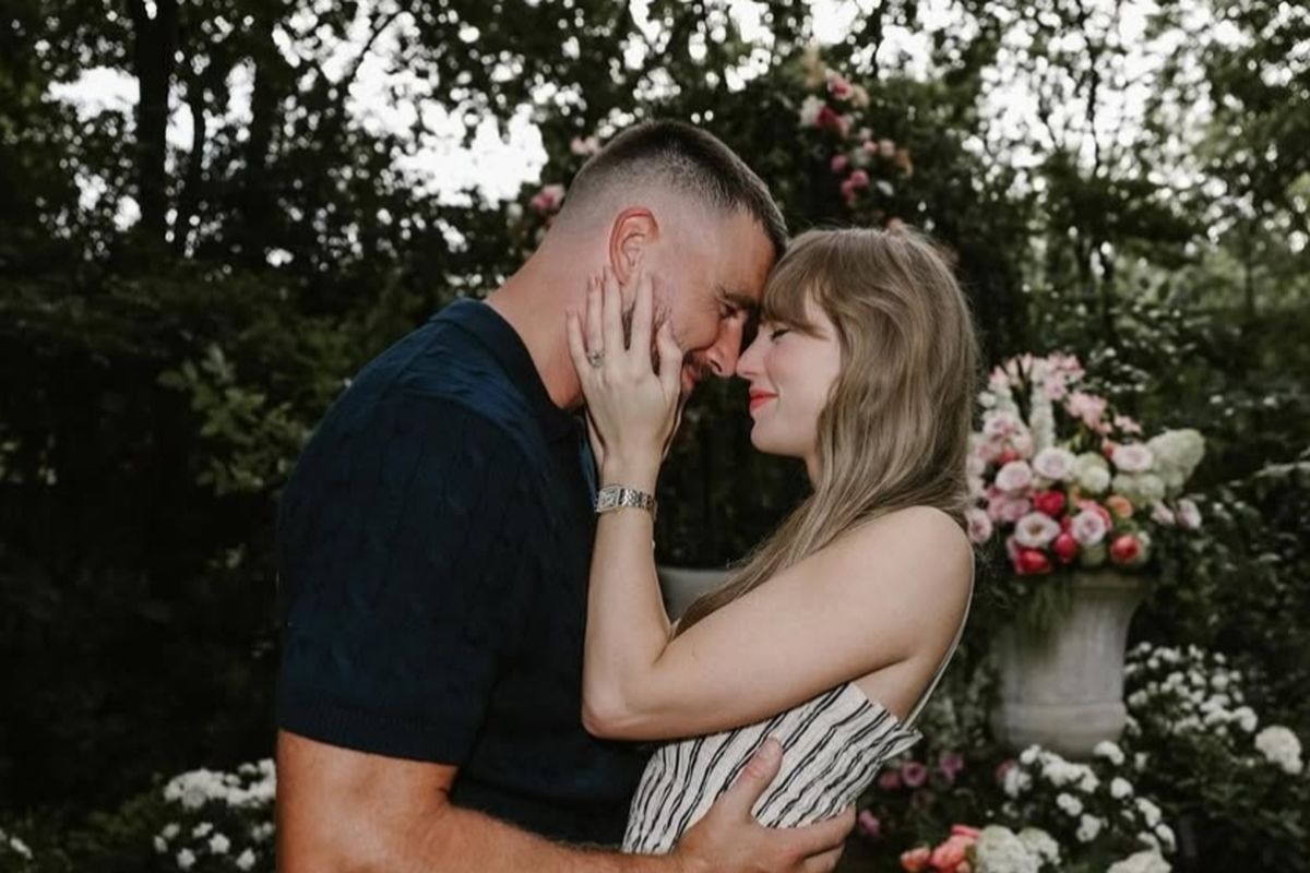 Taylor Swift, Travis Kelce, kekayaan travis kelce, Melamar Taylor Swift dengan Cincin Berlian 8,9 Miliar, Berapa Kekayaan Travis Kelce?