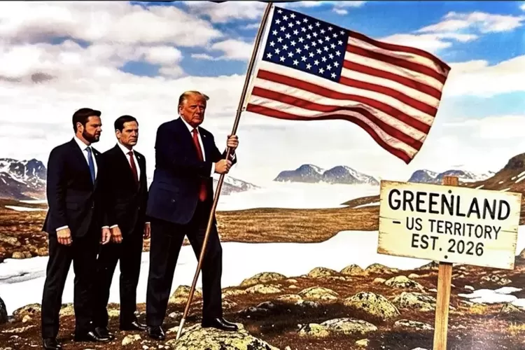 Donald Trump, chat, NATO, Mark Rutte, Truth Social, Trump, diplomasi, media sosial, Presiden Macron, Trump Umbar Chat Pribadinya dengan Presiden Macron dan Sekjen NATO ke Medsos, Bahas Isu Greenland