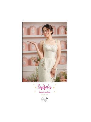 Syifa Hadju, outfit Syifa Hadju, 7 Detail Outfit Syifa Hadju saat Bridal Lunch, Manis dan Anggun, 1. Dress Putih dengan Sentuhan Feminin, 2. Siluet Body-Fit yang Elegan, 3. Makeup Natural Glowing, 4. Tatanan Rambut Simpel dan Lembut, 5. Aksesori Minimalis, 6. Palet Warna Serasi dengan Dekorasi, 7. Heels dengan Detail Manis