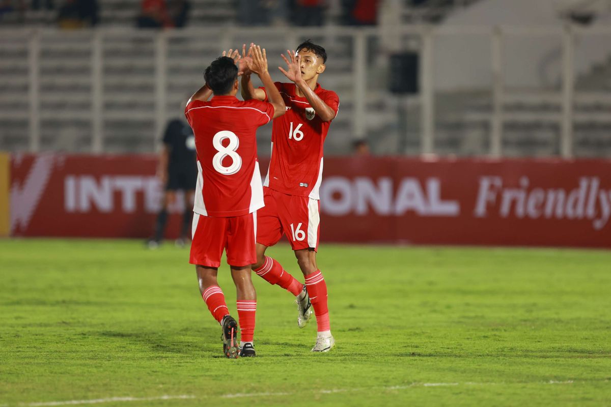 Indra Sjafri, Timnas U23 Indonesia, Line up Timnas U23 Indonesia, Timnas U23 Indonesia vs India, Line Up Timnas U23 Indonesia vs India, 6 Pemain Dipertahankan