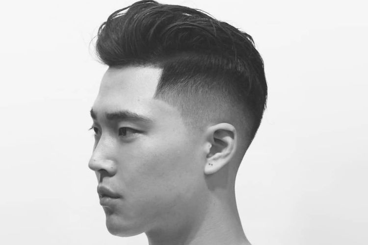 model rambut pria, mullet, undercut, pompadour, taper cut, hairstyle pria, rambut pria wajah lonjong, crop fade, 5 Model Rambut Pria yang Cocok Untuk Wajah Lonjong