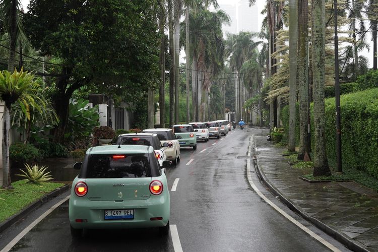 kota besar, Changan Lumin, mobil listrik, Pengalaman Berkendara Changan Lumin Membelah Macet Jakarta