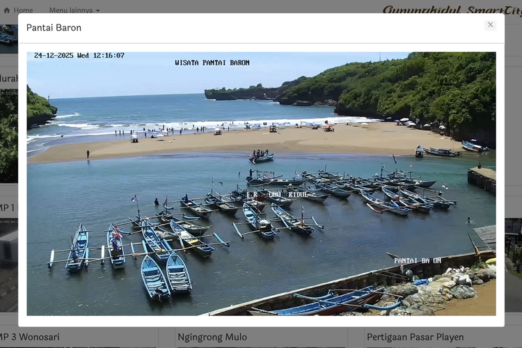CCTV pantai Jogja, Cara Cek CCTV Pantai Jogja untuk Mengetahui Kondisi Cuaca Sebelum Liburan