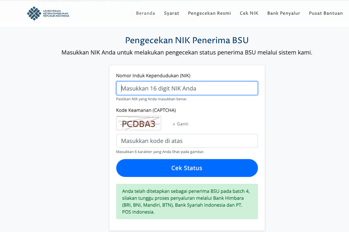 BSU 2025, cek BSU, bsu 2025 cair, BSU 2025 batch 4, BSU 2025 Batal Cair untuk 1,3 Juta Pekerja, Cek Status Anda di Sini, Kenapa 1,3 Pekerja Gagal Dapat BSU 2025?, Cara Cek Status BSU 2025, Lolos Verifikasi, Kenapa BSU Belum Cair?, Jadwal dan Besaran BSU 2025, Imbauan Kemnaker